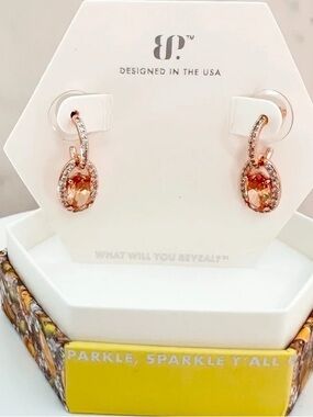 Bomb Party $120 "Sparkling Journeys" Earring Set November 24 New in Box
